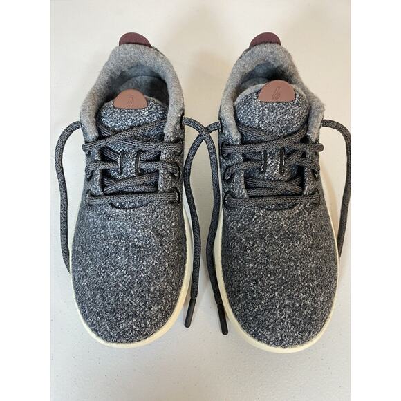 Allbirds Shoes Womens 6 Gray WRM Wool Runner Mizzle Lace Up Running Sneakers - Picture 1 of 7